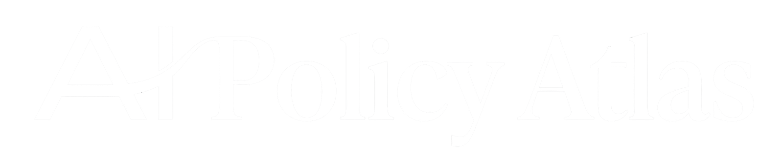 Logo for the AI Policy Atlas Project